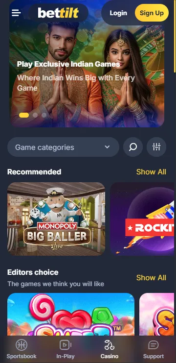 website’s layout